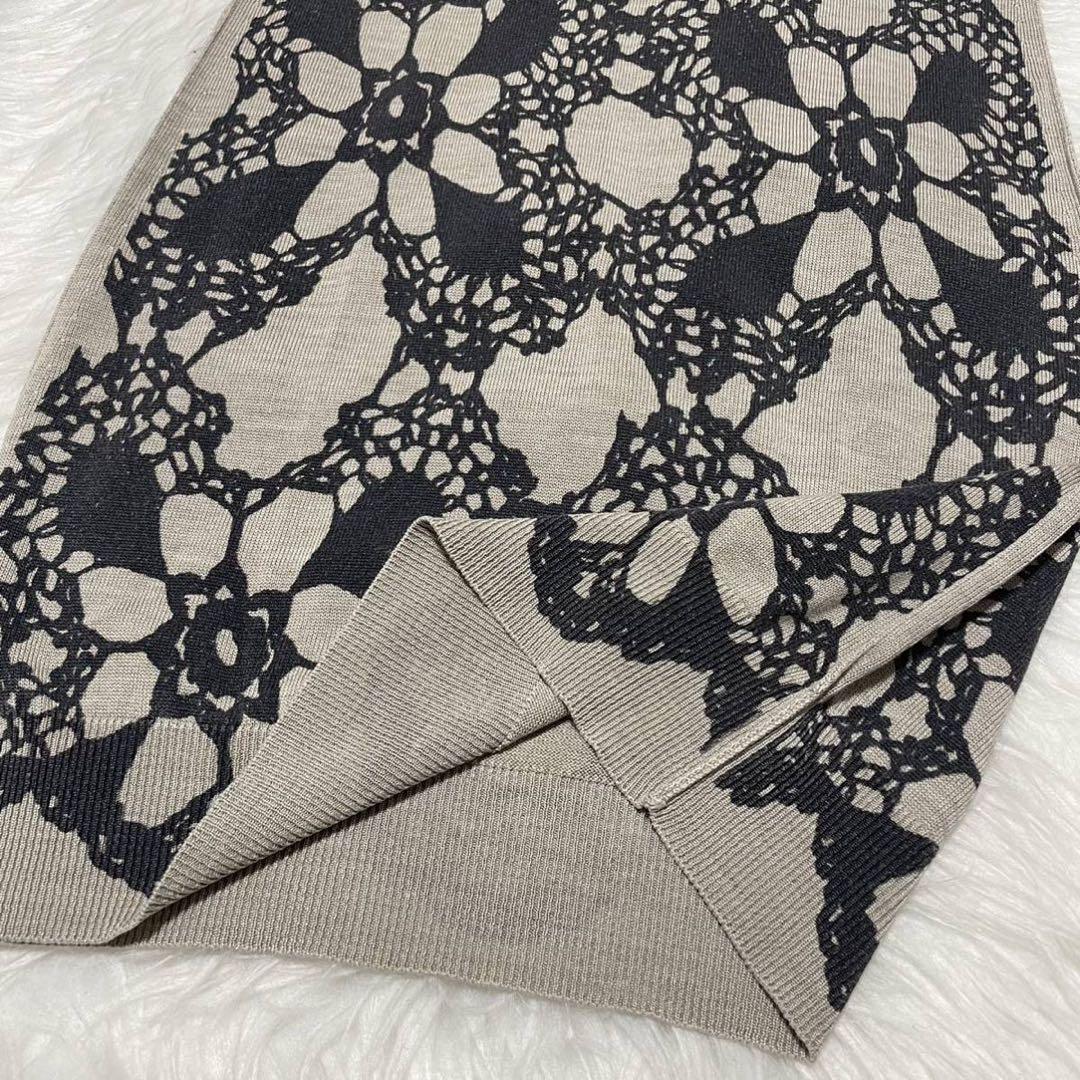 本物 ドルチェ&ガッバーナ 花柄 ノースリーブ ワンピース 36 ドルガバ