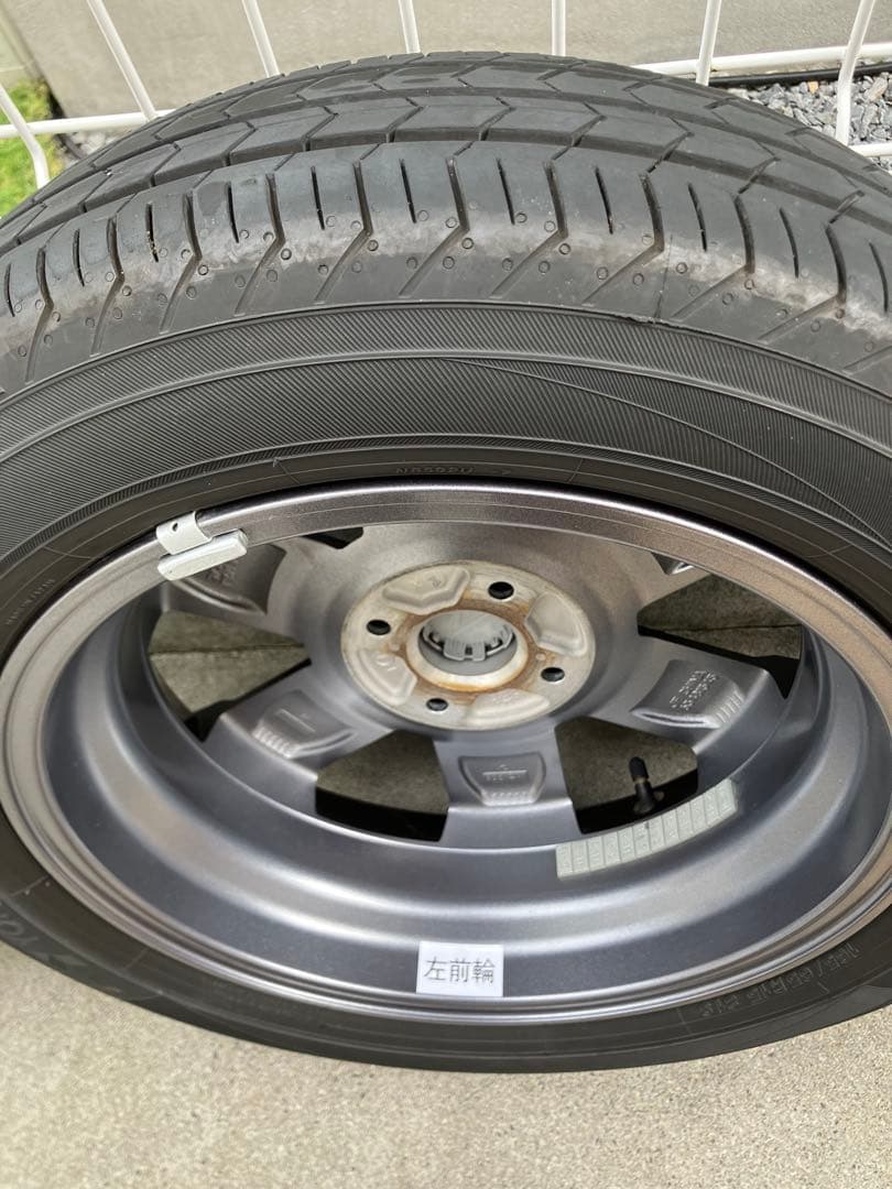 ダイハツ タフトダーククロムベンチャーGターボ純正 タイヤ・ホイール