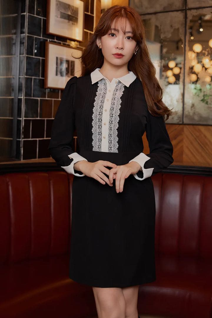 Odette Lace Mini Dress Herlipto Mサイズ - メルカリ