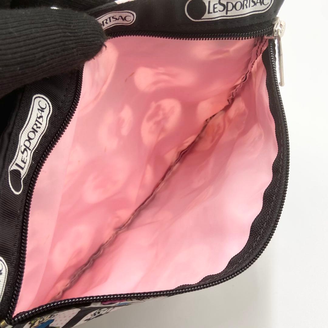 希少 限定 レスポートサック ミニーマウス 2way ボストンバッグ ポーチ