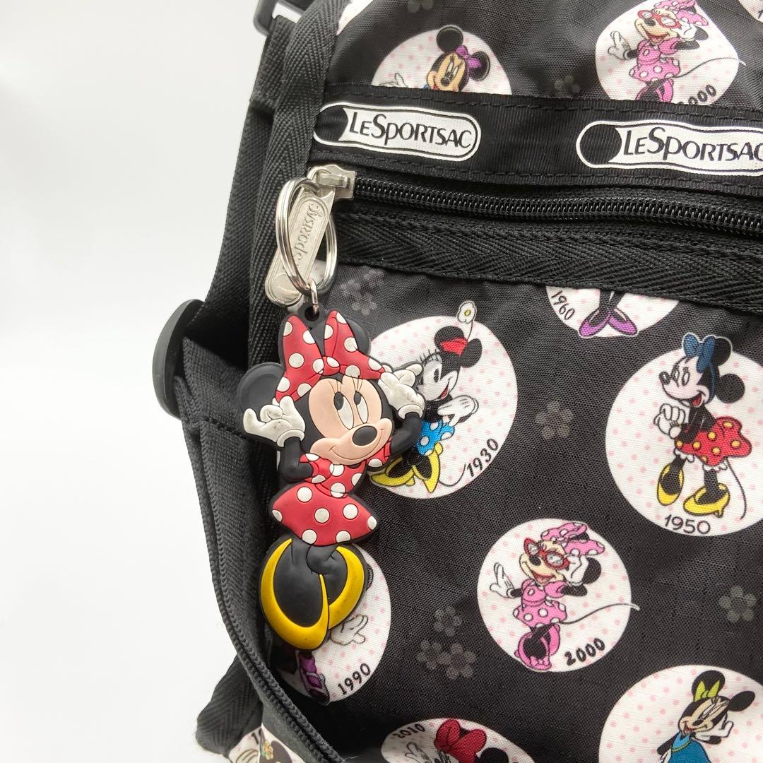 希少 限定 レスポートサック ミニーマウス 2way ボストンバッグ ポーチ