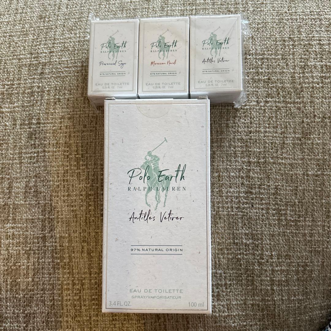 おまけ付き　Polo Earth Antilles Vetiver 100ml おまけ付き Polo Earth Antilles Vetiver 100ml