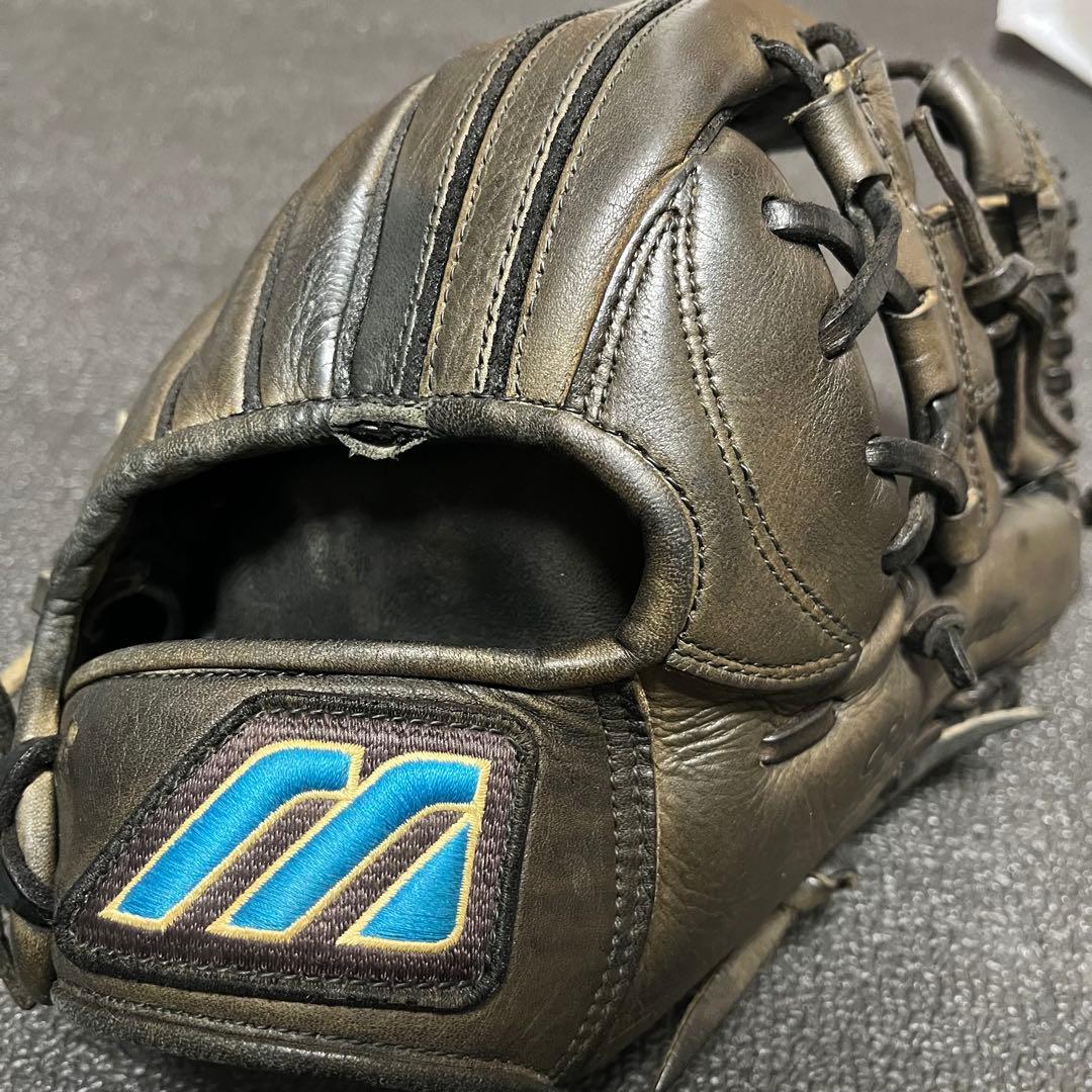 ミズノ 青ビュー 硬式 内野 野球 グローブ 大人用 使用感有り 日本製 133 ミズノ 青ビュー 硬式 内野 野球 グローブ 大人用 使用感有り 日本製 133