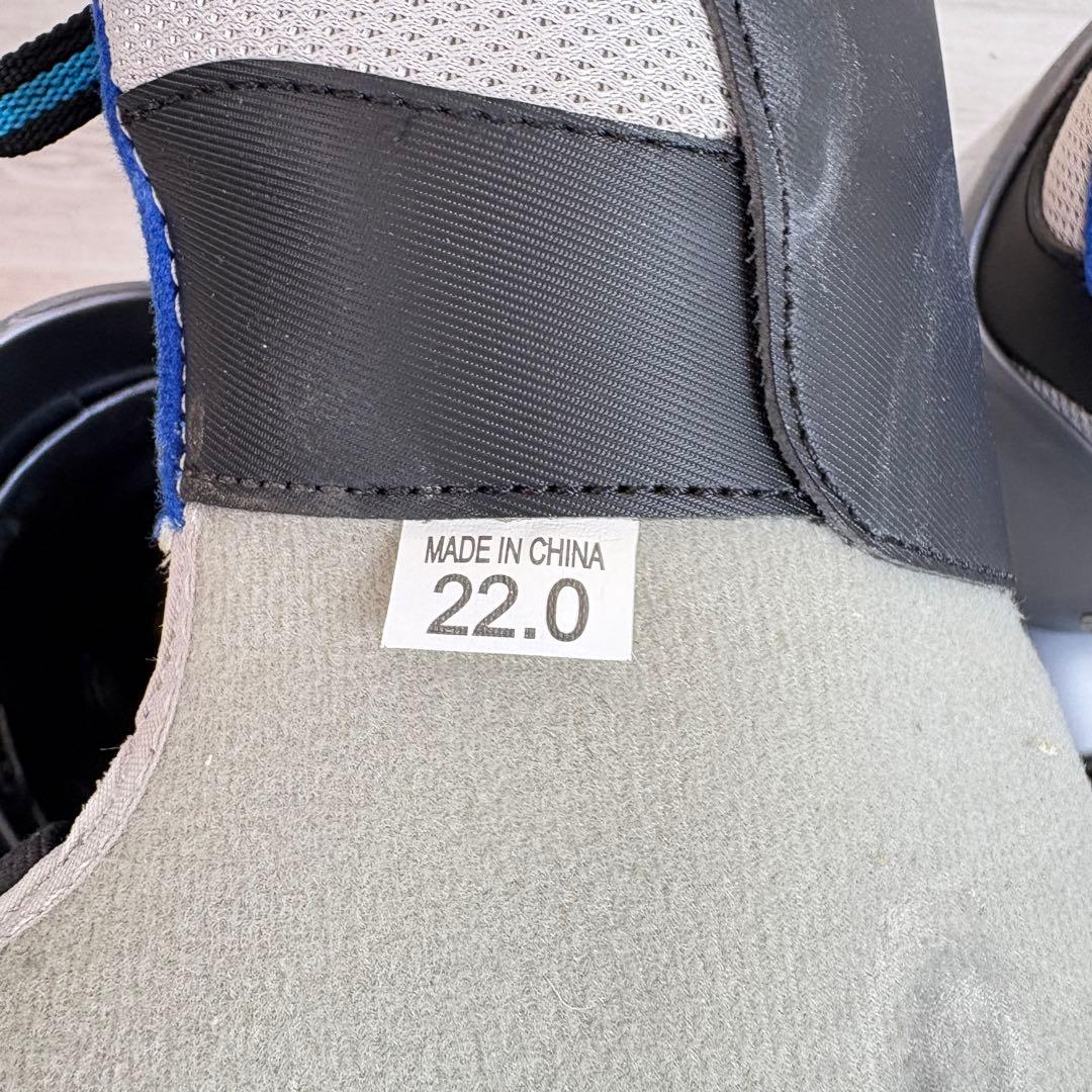 【キッズスキー】カザマ スキーセット 130cm ブーツ 22.0cm デビュー