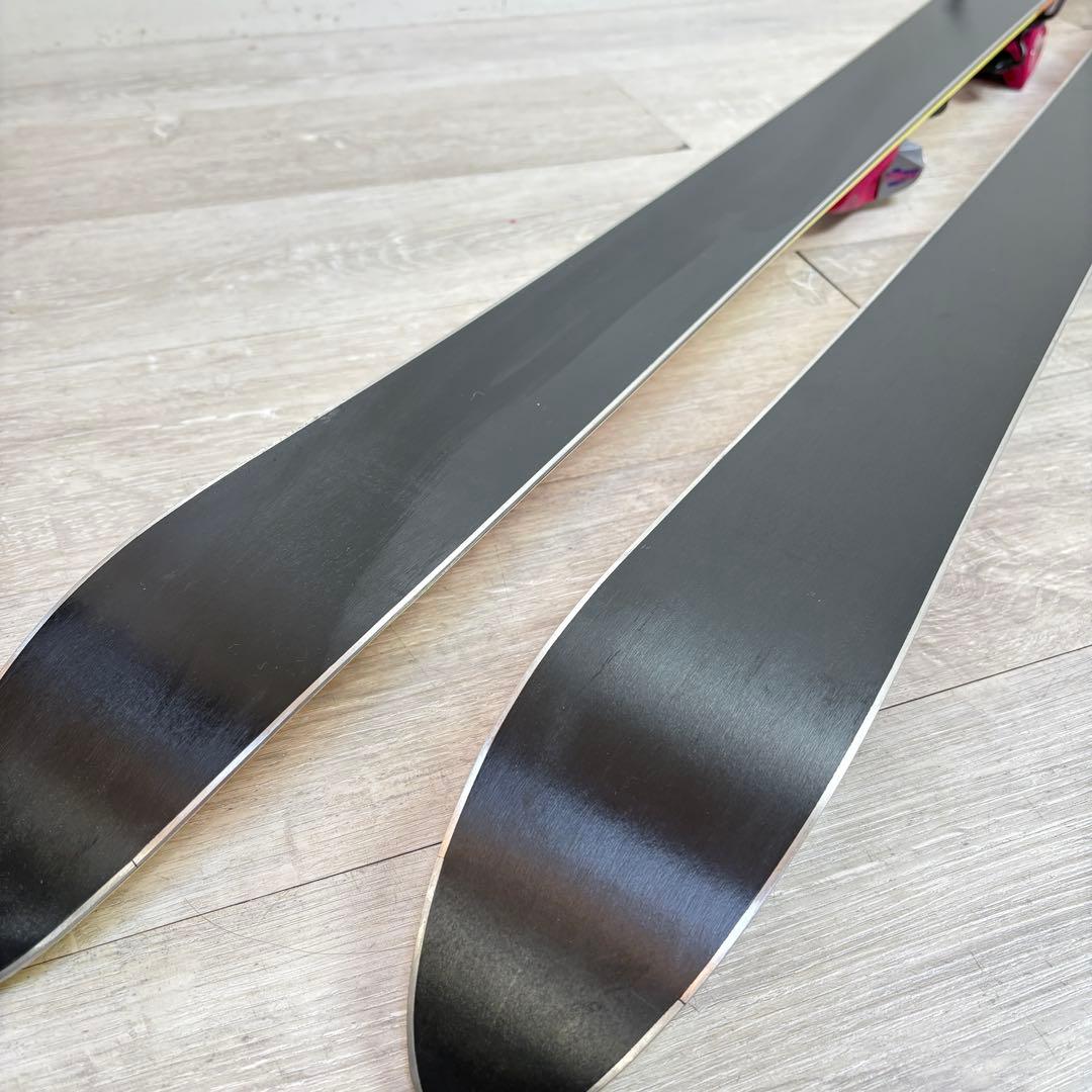 【キッズスキー】カザマ スキーセット 130cm ブーツ 22.0cm デビュー