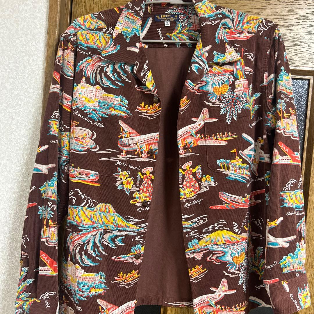 コーデュロイ長袖オープンシャツ SUN SURF サンサーフ アロハハワイアン 楽天市場】「DUKE'S PINEAPPLE」コーデュロイ長袖オープンシャツ SUN