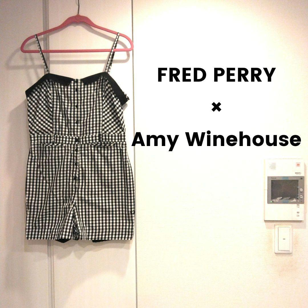 FRED PERRY フレッドペリー×エイミーワインハウス コラボ サロペット フレッドペリー | エイミー・ワインハウス財団との最新