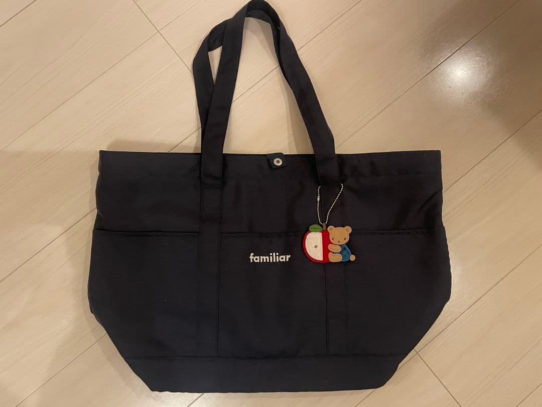 m*♡様 familiar　ファミリア　マザーズバッグ　青 マザーズバッグ | ファミリア公式サイト