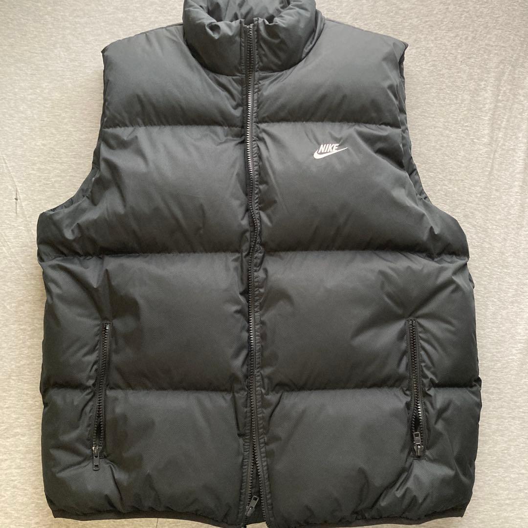 Nike ブラック ダウンベスト XL - メルカリ