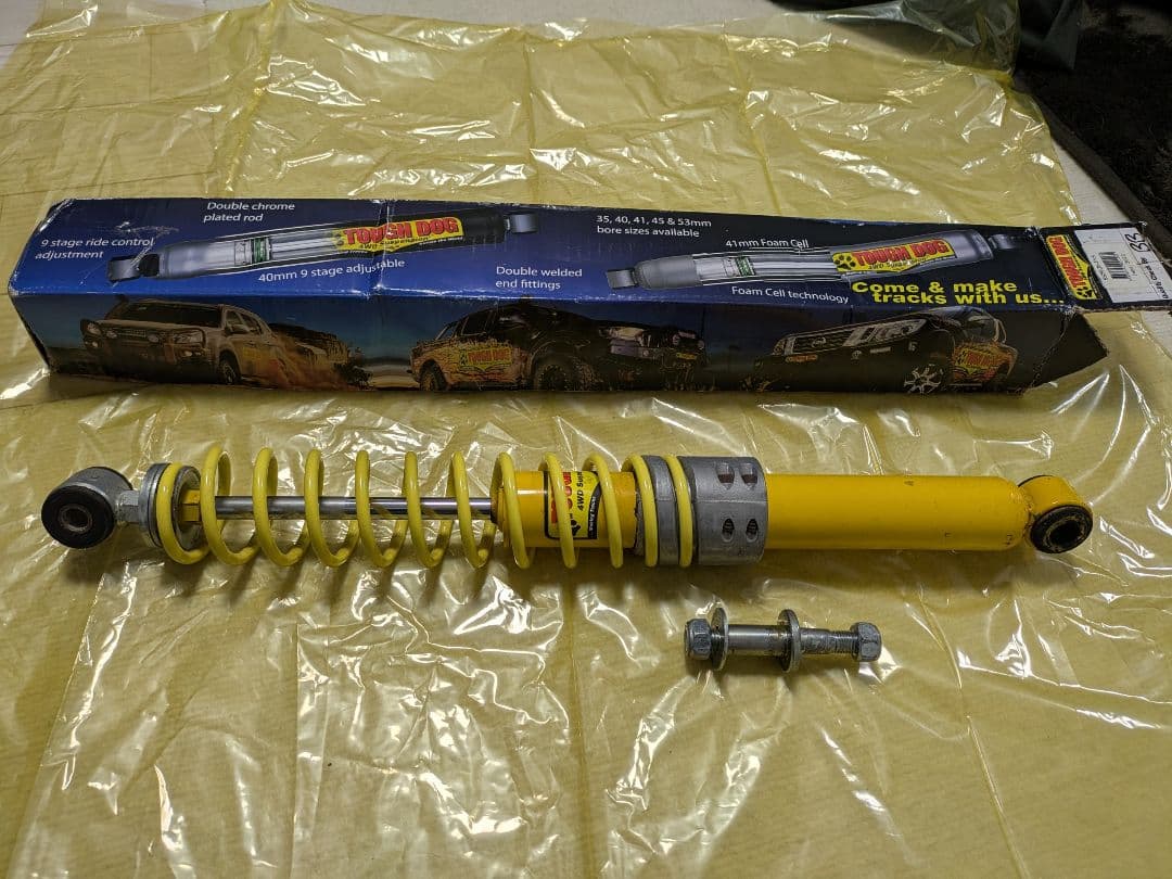 ジムニーJB64用　ステアリングダンパー ショウワガレージ X-SHOCK(クロスショック) ステアリングダンパー