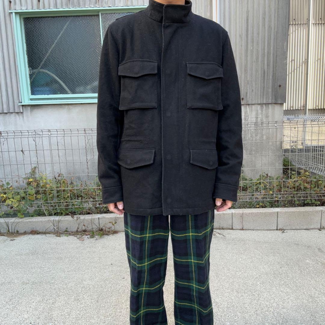 00s OLD GAP M65 wool military jacket BLK - メルカリ