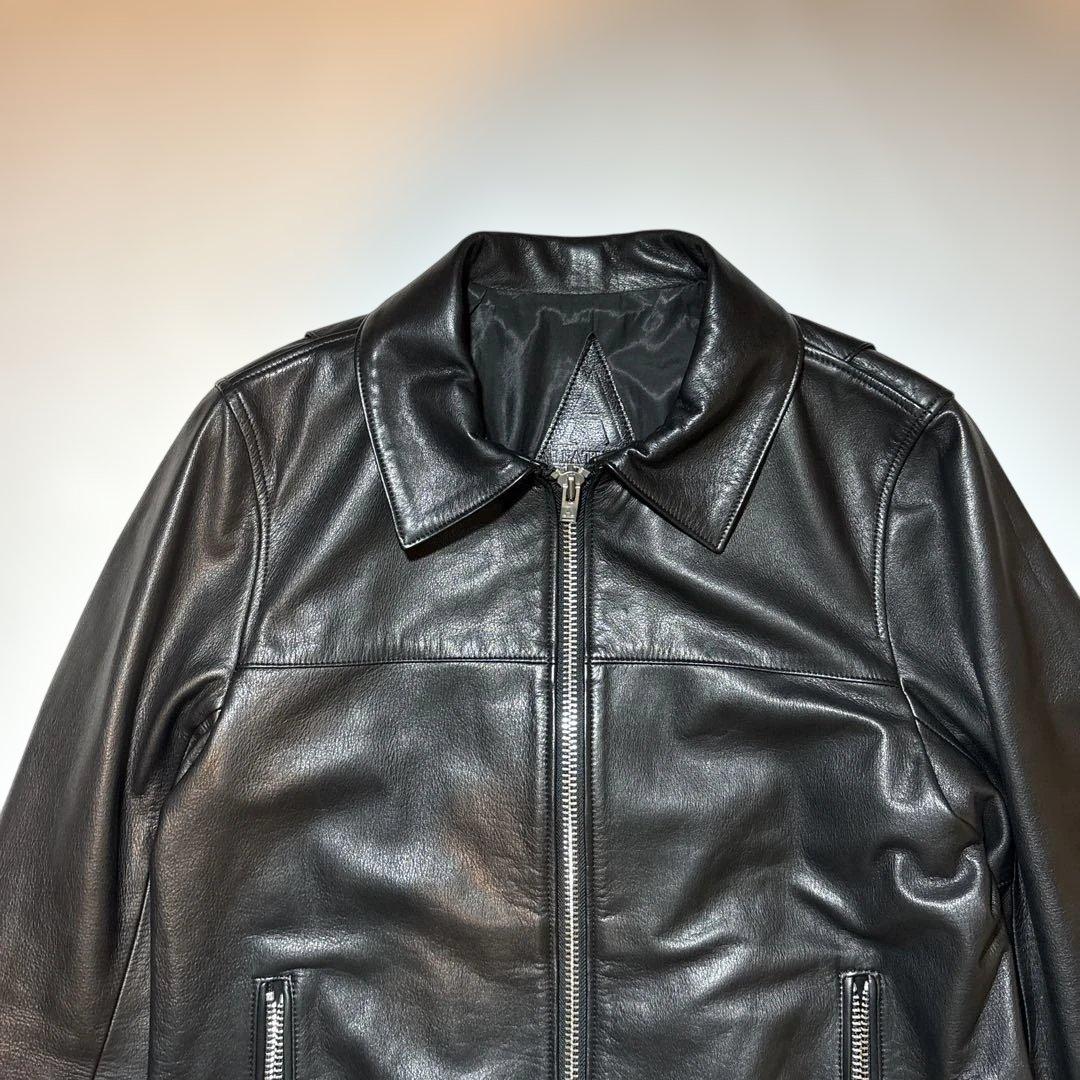 A LEATHER DRIZZLER JACKET ドリズラーレザージャケット - メルカリ