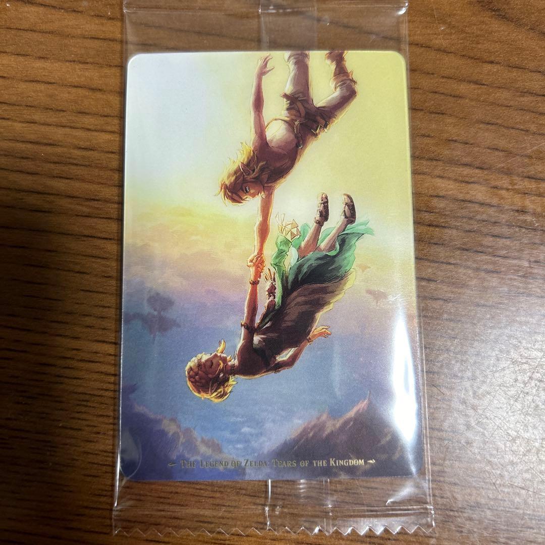 ゼルダの伝説 カードツインウエハース シークレット ゼルダ リンク