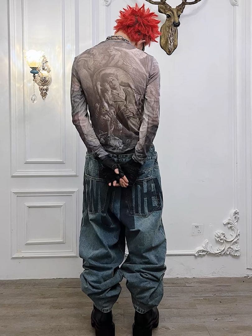 GROUPMAREK パワーネット タトゥー セカンドスキン カットソー - メルカリ