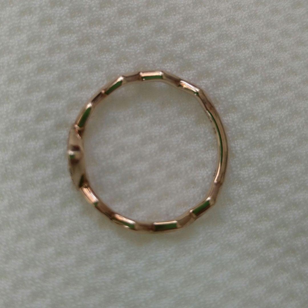 完売 】ノジェス ダイヤモンド 9号 K5 ゴールド ポケットリング