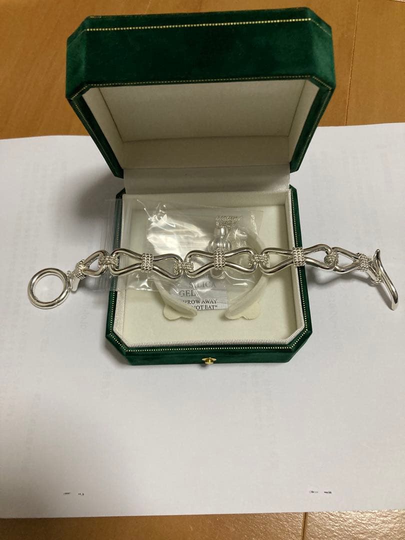 Santaku eight knot silver 925 bracelet - メルカリ