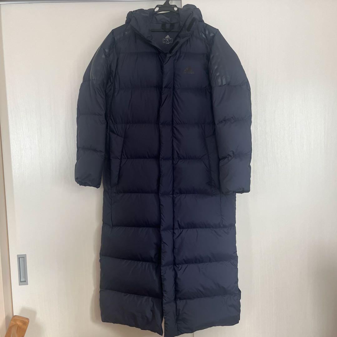 《美品》adidas GE9994 ロングダウンジャケット