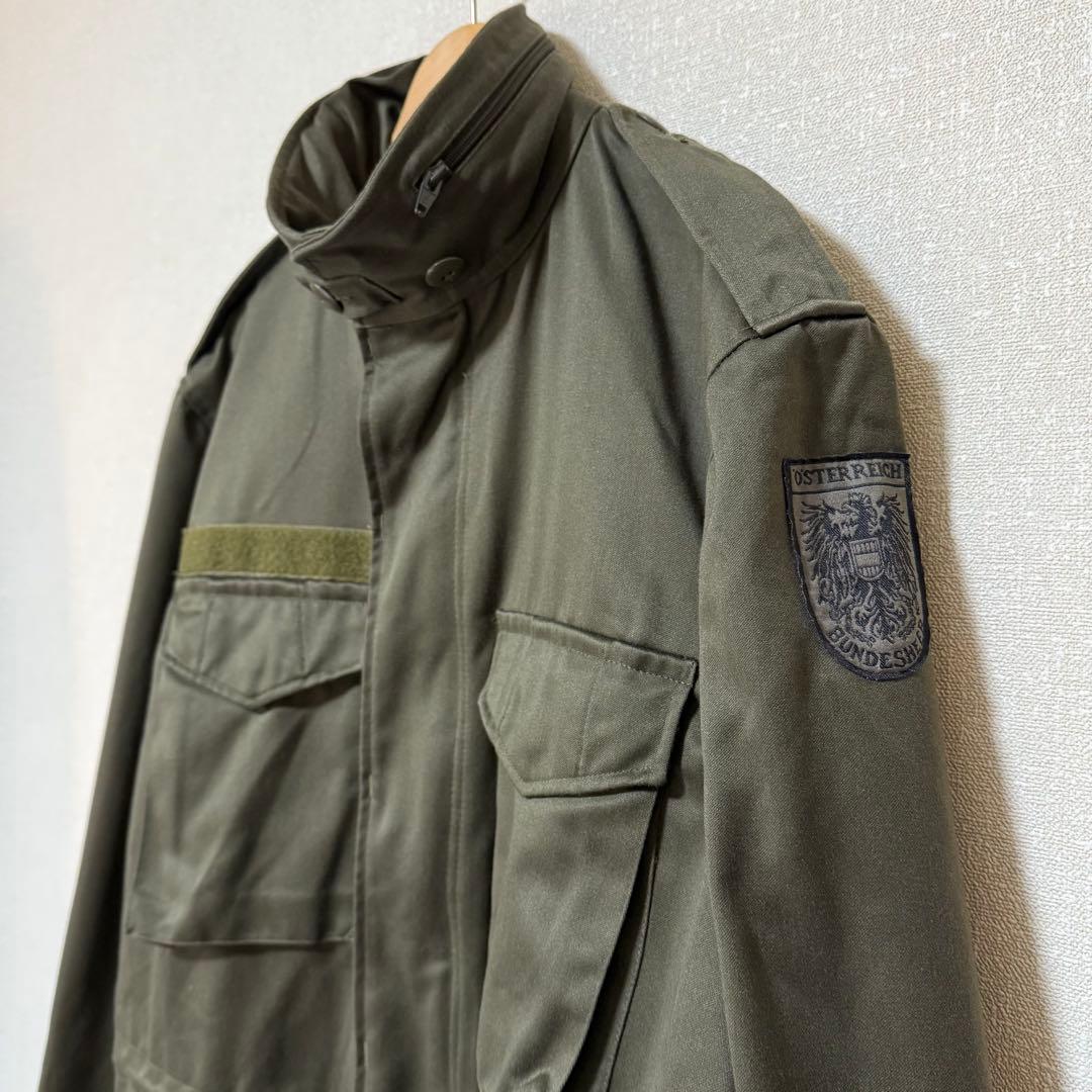 90s オーストリア軍 ミリタリージャケット M-65 フィールドコート XL DEAD STOCK】Austrian Military M-65 Field Jacket オーストリア軍