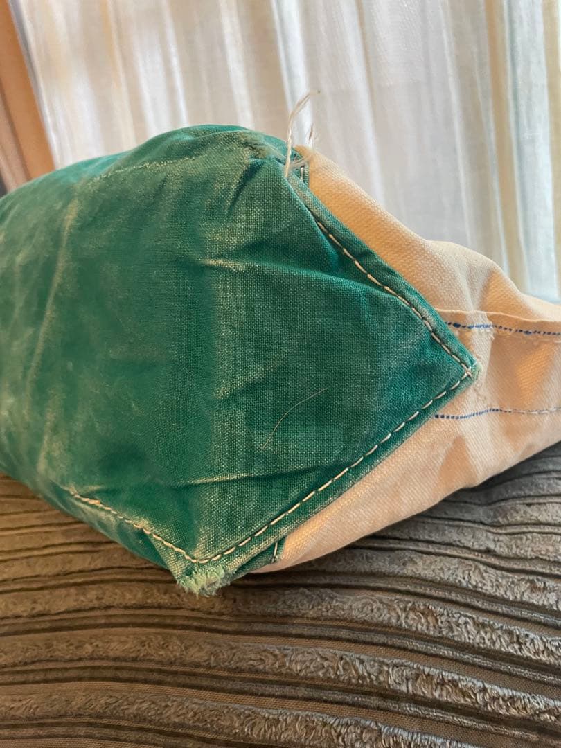 緑 襤褸 M 80s L.L.Bean BOTE&TOTE ガイドステッチ2本