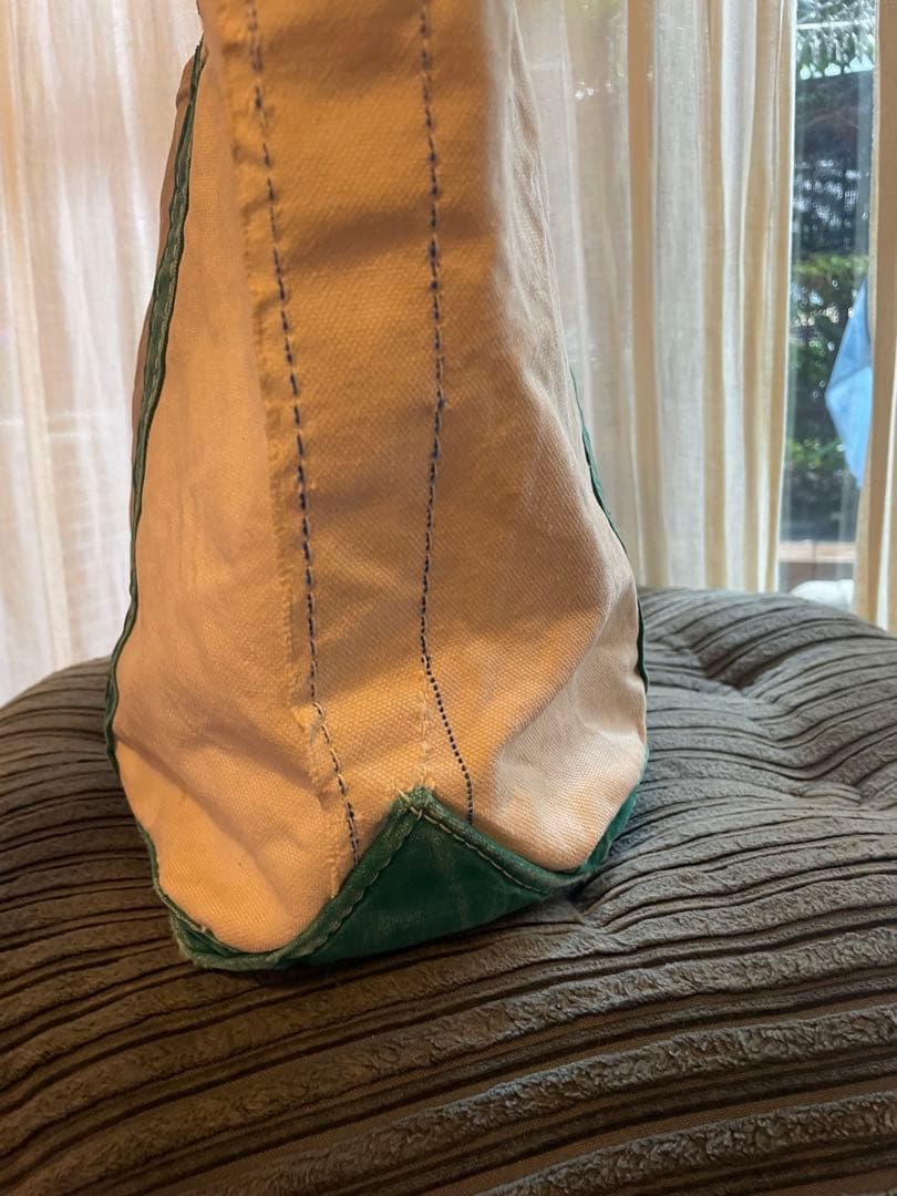 緑 襤褸 M 80s L.L.Bean BOTE&TOTE ガイドステッチ2本