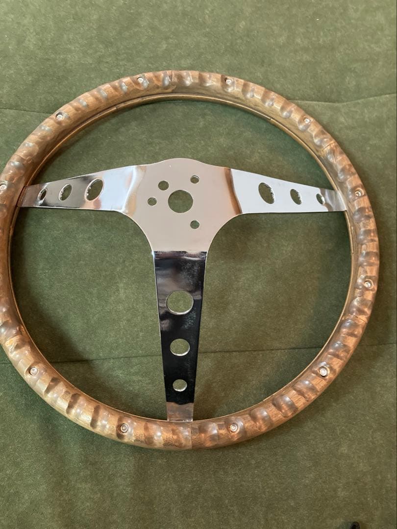 グラントウッドステアリング フルセット ステアリングホイール ムーン