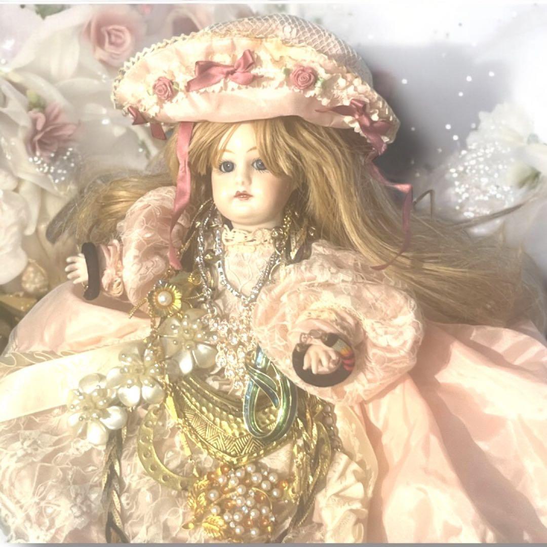 沙羅様専用 アンティーク ビスクドール ゴーチェ ヘッド✕現代ビスク