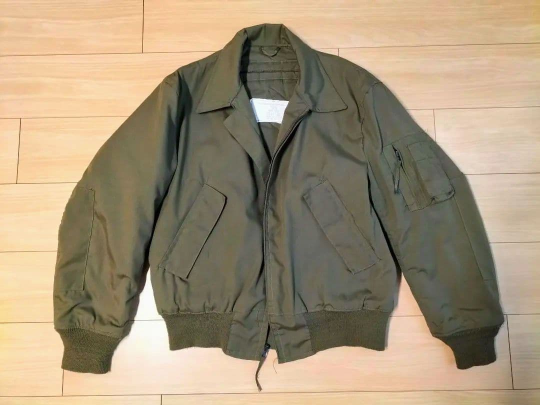 美品】90s US ARMY（米軍） 実物 CVCタンカースジャケット M-R - メルカリ