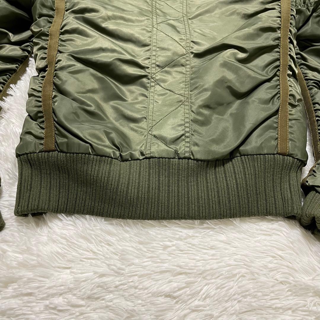 AVIREX リアルファー 短丈 N-2B グランジ y2k 平成ギャル Mの通販｜www