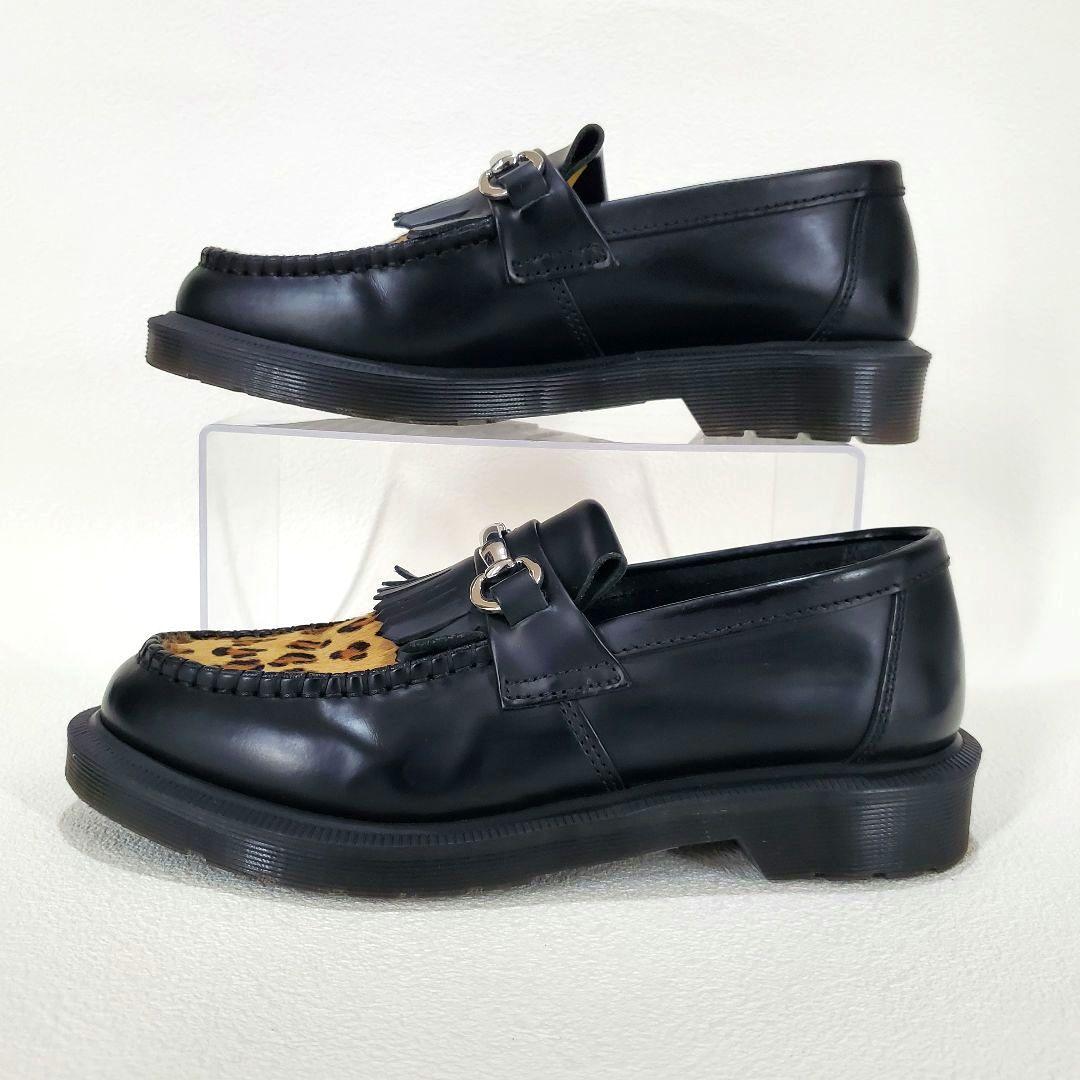 ドクターマーチン エイドリアン スナッフル レオパード タッセル