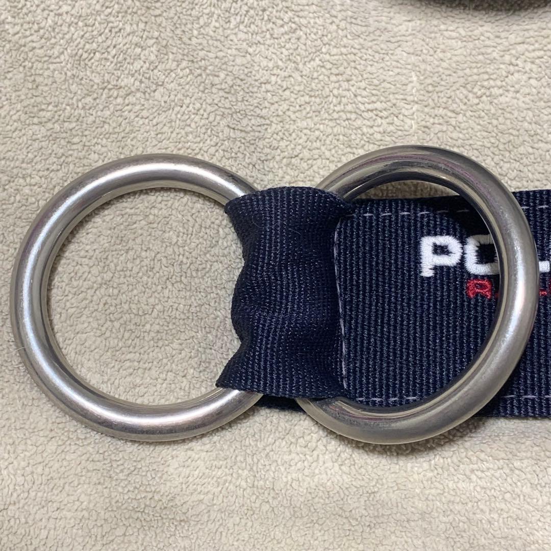 90s POLO SPORT ダブルリングベルト