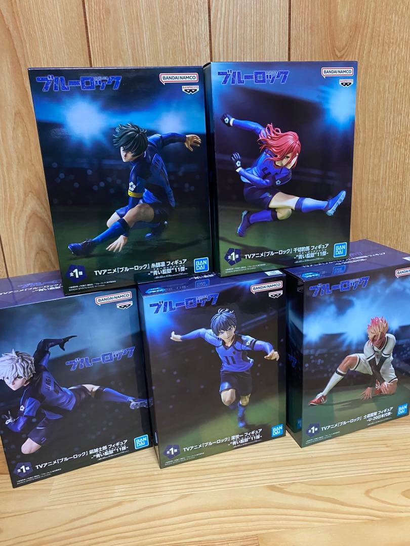 ブルーロック アクションフィギュア 5体セット PalVerse ブルーロック (6個セット) (フィギュア) - ホビーサーチ