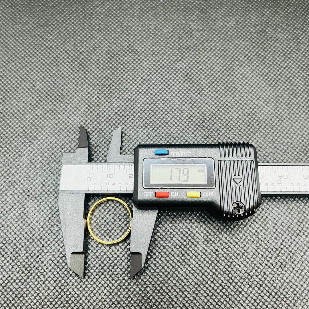 K18 2.3g レトロデザインリング 昭和ヴィンテージ 11号 鑑定済