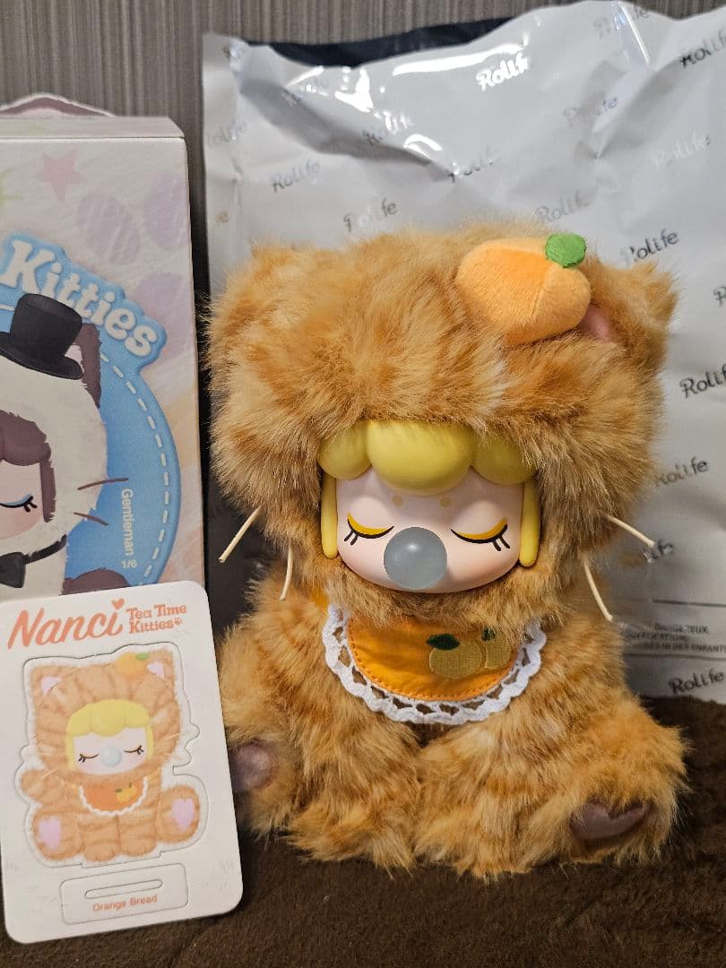 Nanci ナンシー Tea Time Kitties ねこ 猫 ぬいぐるみ - メルカリ