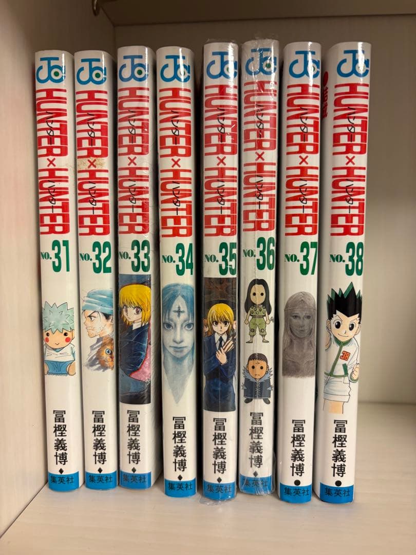 HUNTER×HUNTER 全巻セット 1-38巻 - メルカリ