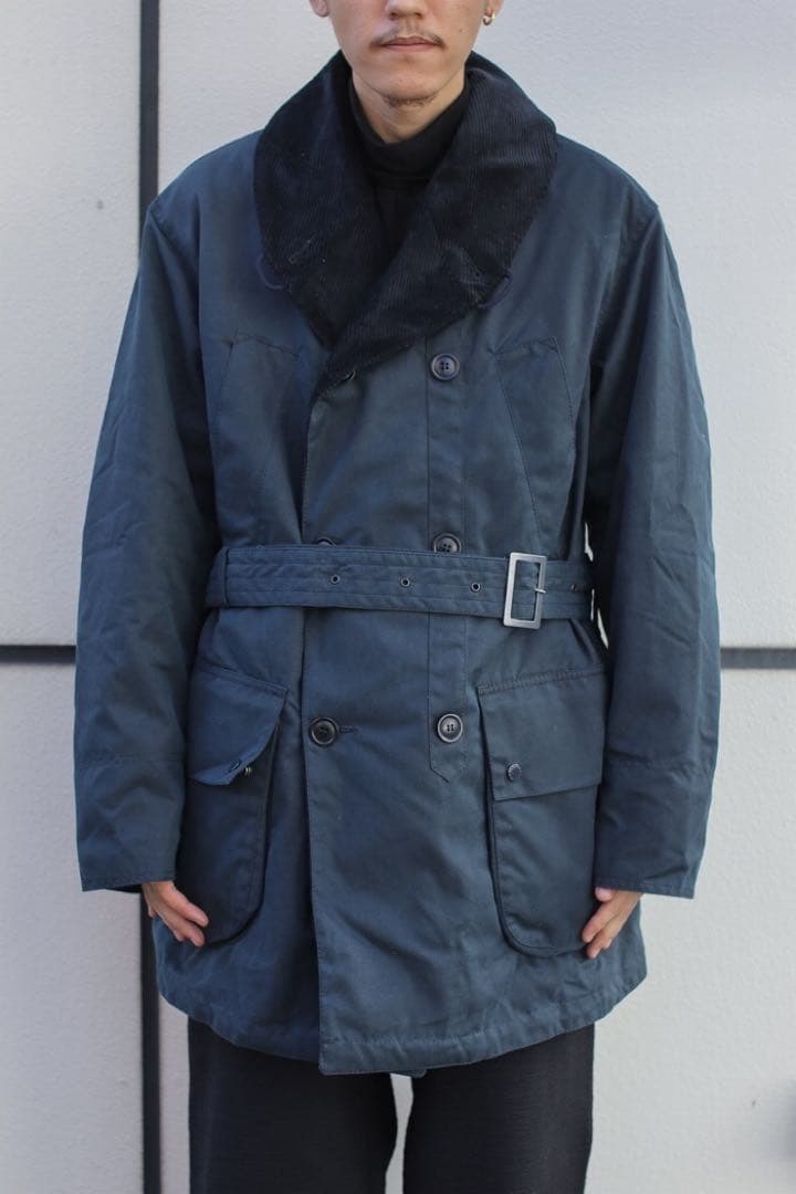 BARBOUR × EG MACKINAW COAT NAVY Lサイズ - メルカリ