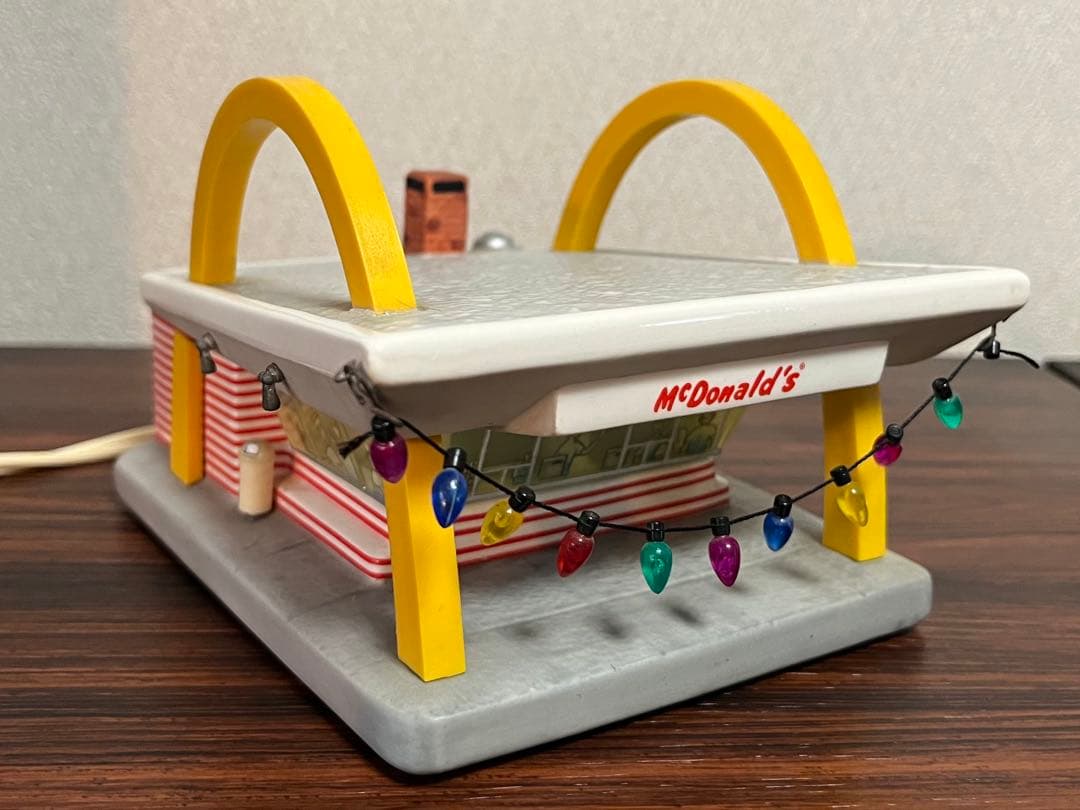 マクドナルド McDonald's 店舗型 ライト テーブルランプ