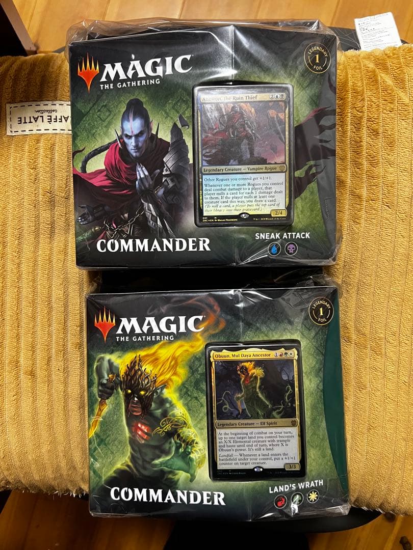 MTG ゼンディカーの夜明け 統率者デッキ 土地の怒り 英語版 新品未開封