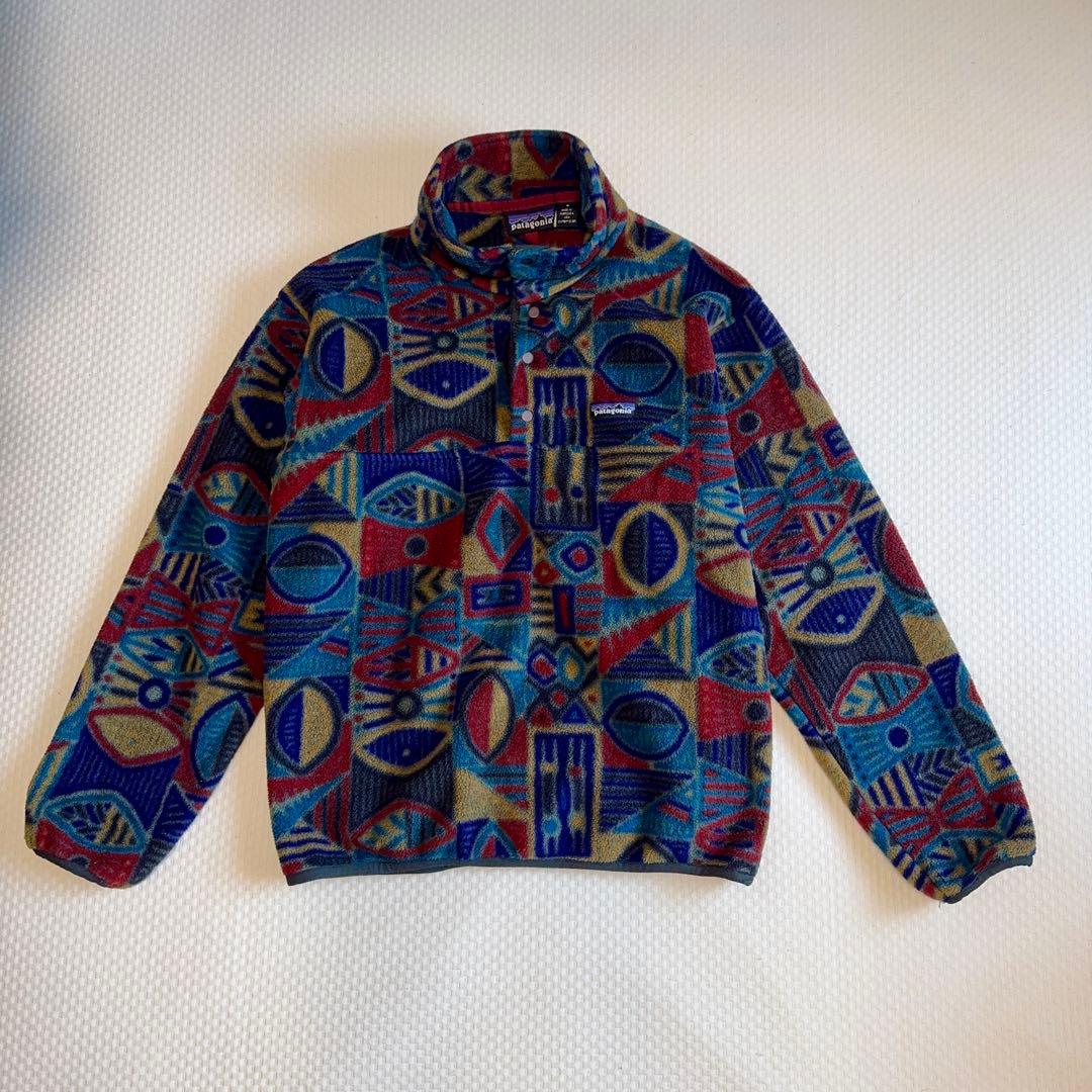 90s パタゴニア アボリジニ USA シンチラ スナップT - メルカリ