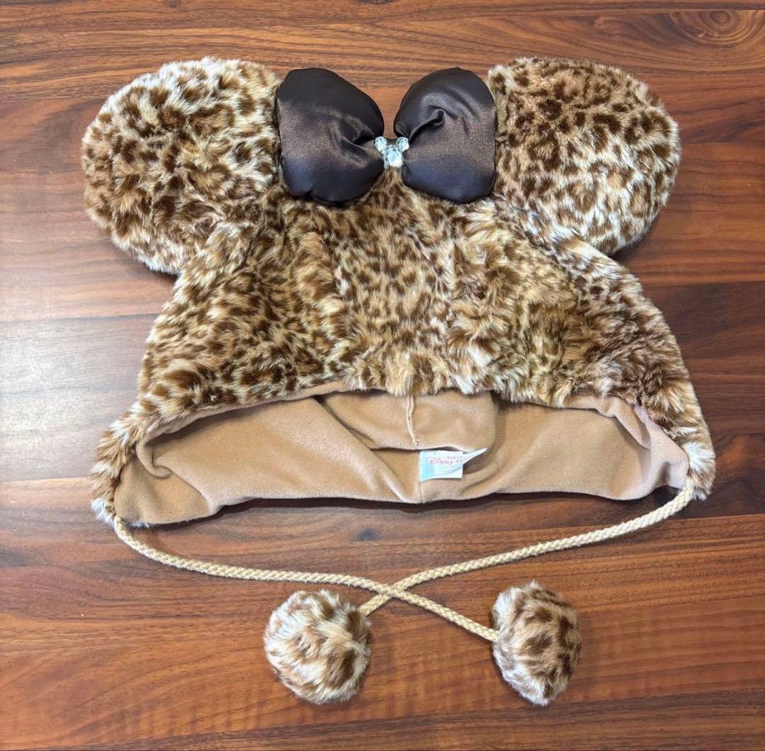 非売品】ディズニー 旧版 レオパード ヒョウ柄 ファンキャップ ギャル