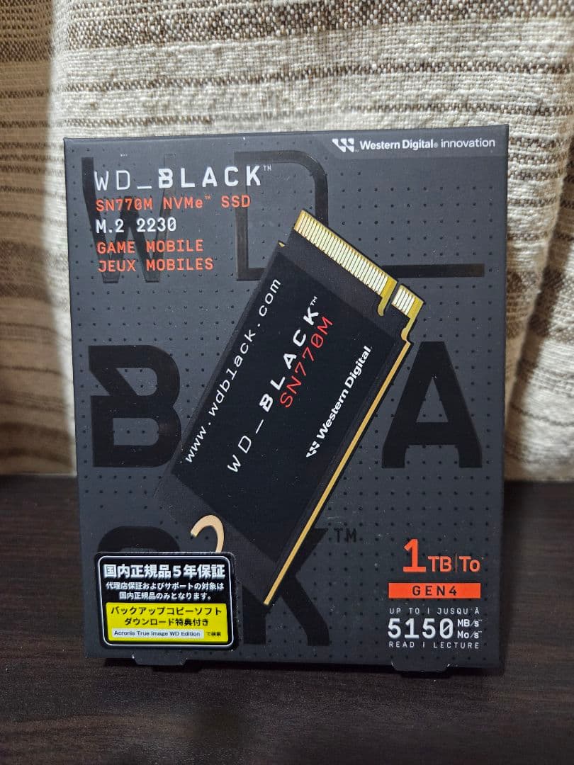WD_BLACK SN770M 1TB SSD M.2 2230　おまけあり WD_Black SN770M Review: Speedy Steam Deck expansion
