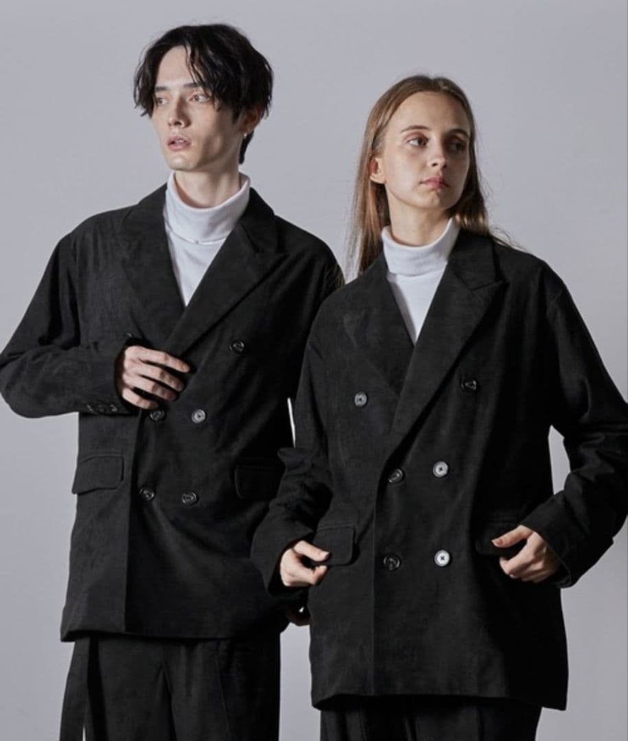 CLEL】上下セット ダブルテックフェード ジャケット&ベルテッドパンツ