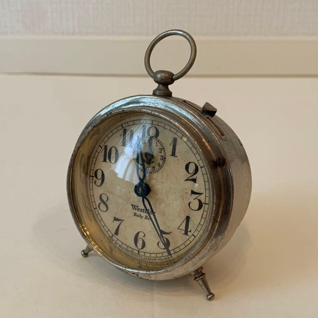 b*o様 引越し大セール！アンティーク　時計　目覚まし時計　アラーム　ねじ巻き 楽天市場】目覚まし時計 ベル アンティーク 通販 アナログ時計
