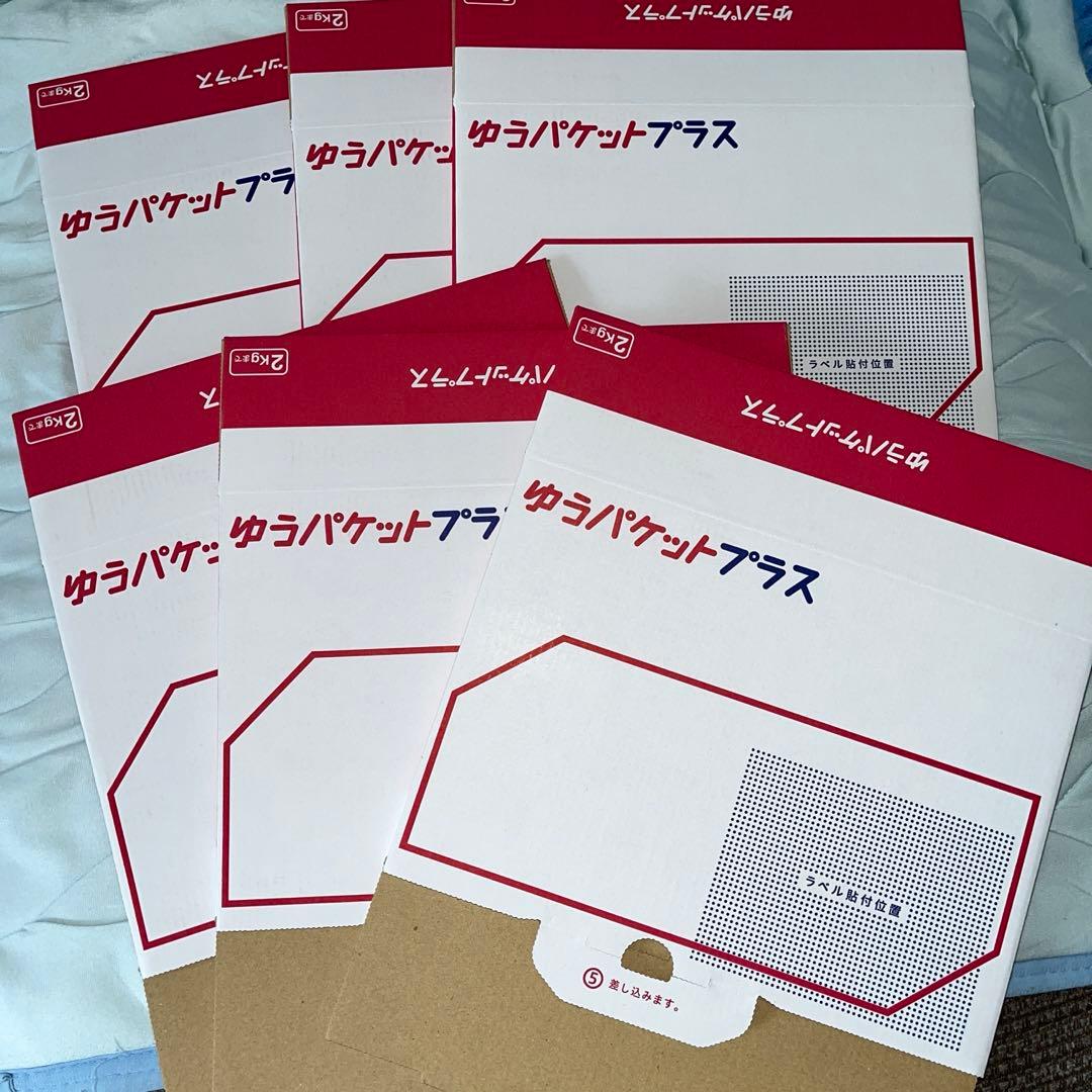 ゆうパケットプラス 専用箱 6枚セット - メルカリ