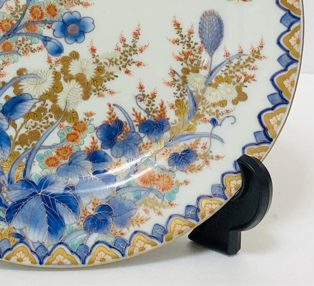 のいばら様専用 明治香蘭社 有田焼 オールド 香蘭社 染錦上絵金彩秋草