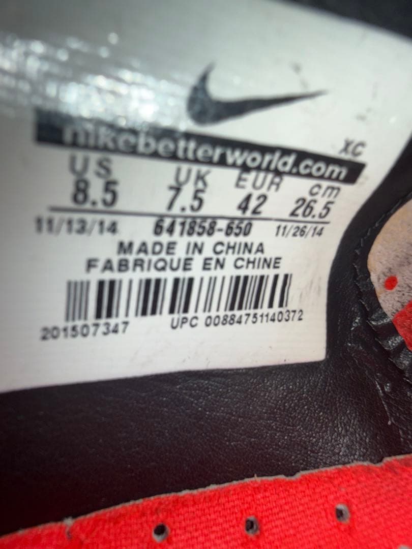 ナイキ　マーキュリアルスーパーフライ4 FG 26.5cm