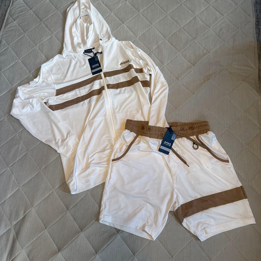 muta MARIN ムータマリン セットアップ セットアップ【muta MARINE】ラッシュパーカー＆ショートパンツ (muta