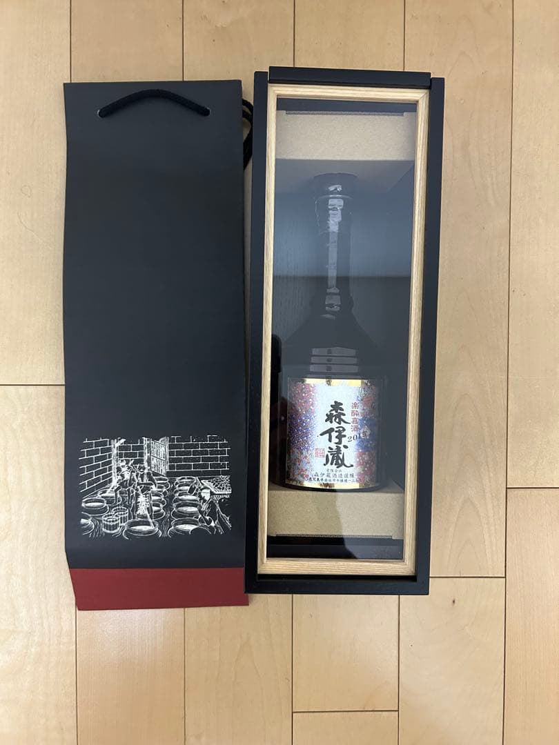 森伊蔵 木箱入り 焼酎　楽酔喜酒　2015 Yahoo!オークション -「森伊蔵 楽酔喜酒」の落札相場・落札価格