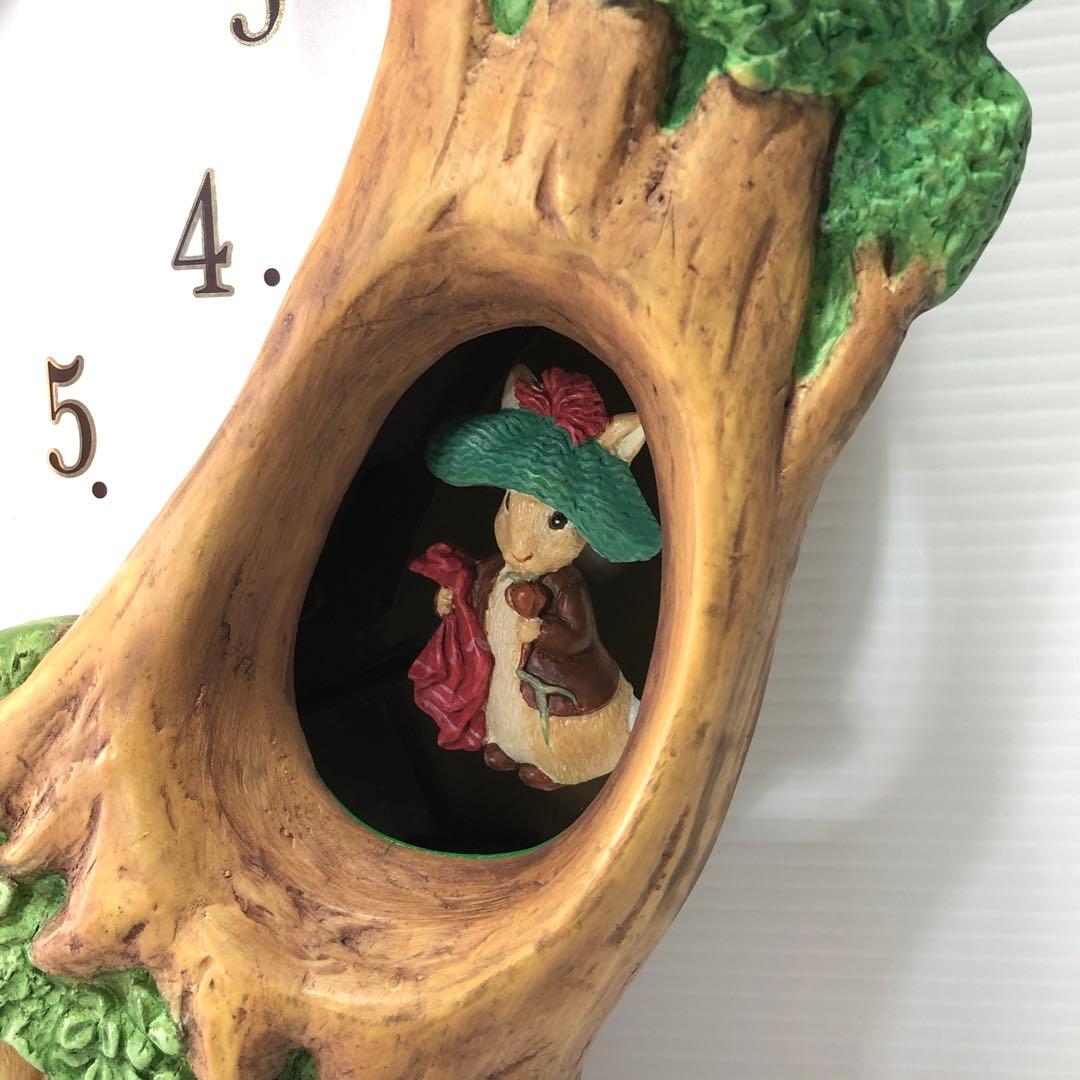 希少・動作品!!】ピーターラビット メロディ掛時計 4MH776 - メルカリ