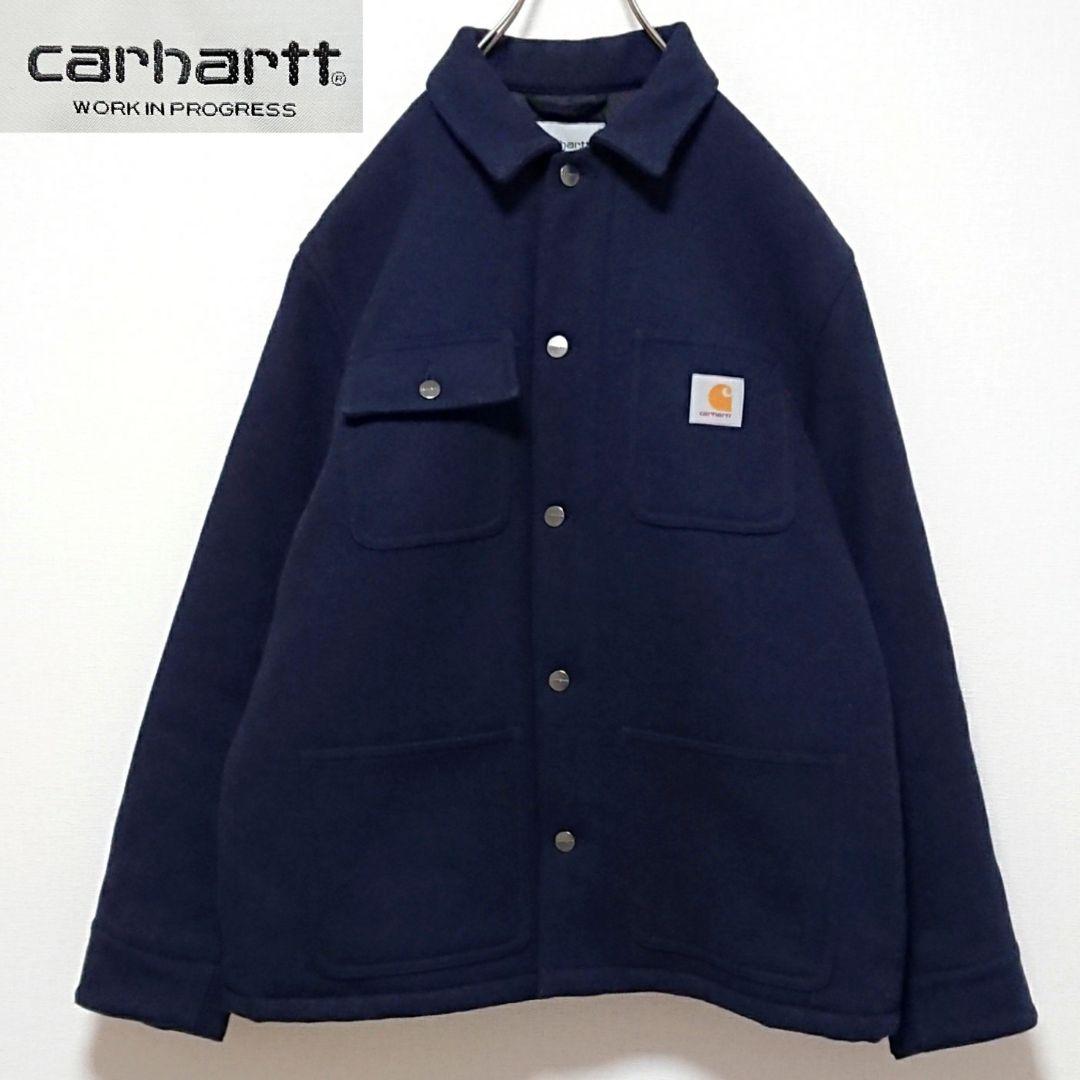 希少 カーハート WIP 刺繍ロゴ ウール ミシガンコート ブルゾン ジャケット 楽天市場】カーハート ジャケット ミシガンコート メンズ Carhartt WIP