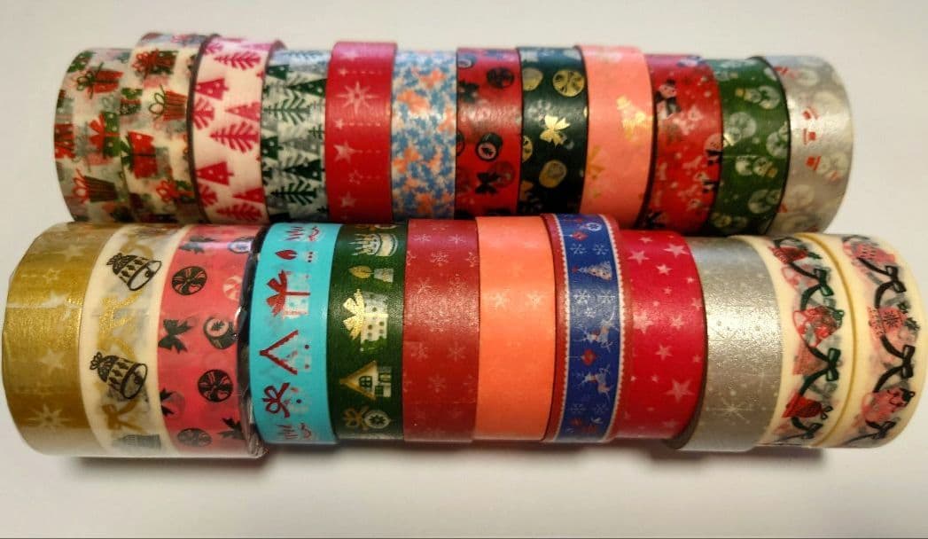 MARK'S☆マークス♪マスキングテープ 廃盤 レア クリスマス24本まとめ売り 新品 MARK'S マークス マスキングテープ クリスマスアソート 廃盤